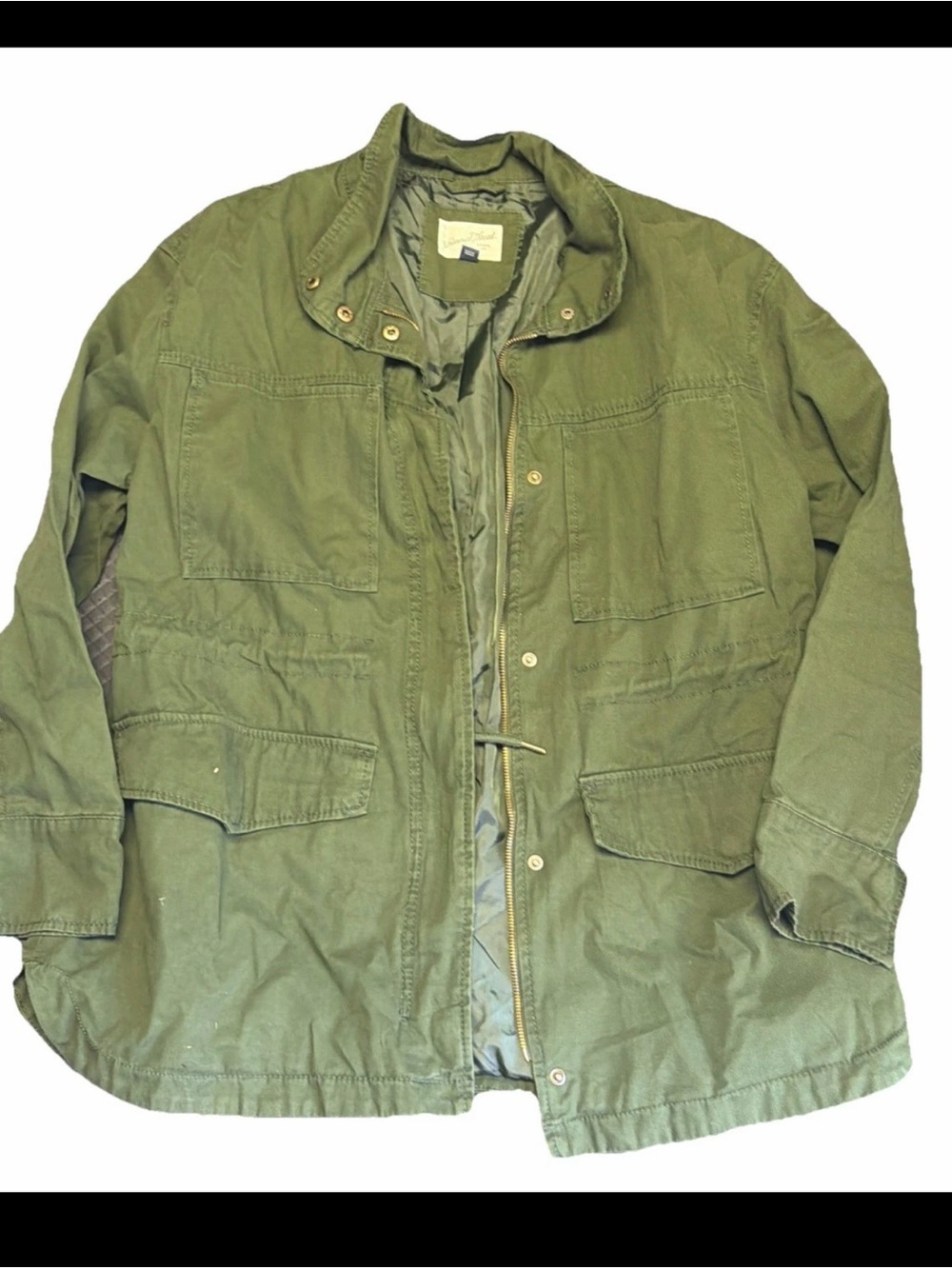 Universal Thread Supply Co Women’s Zip Lightweight Jacket Olive Green Size XL